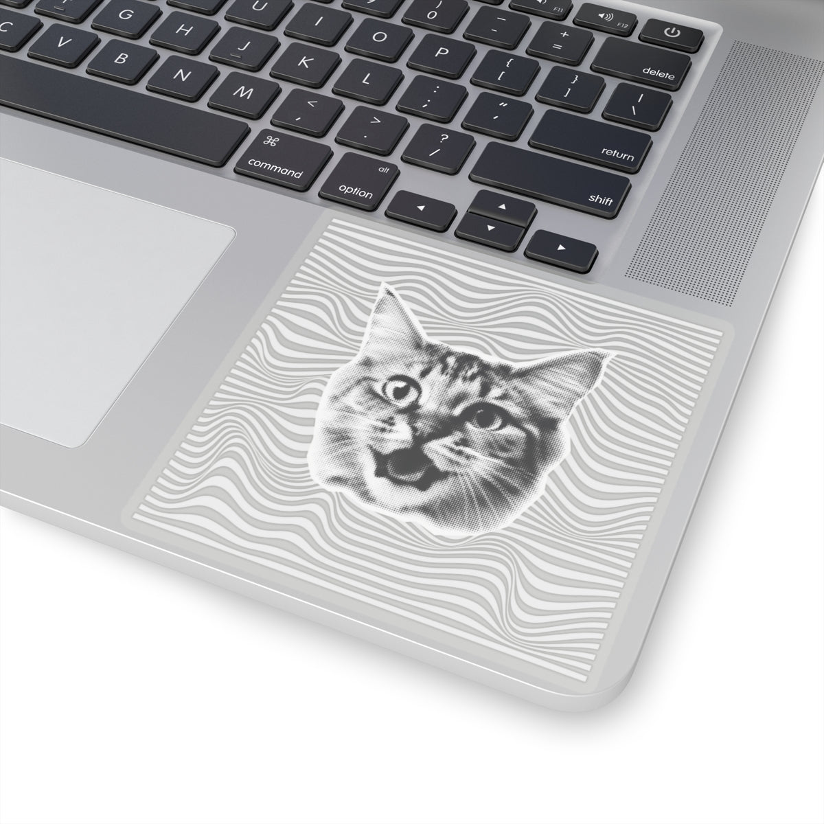 Trippy Cat Sticker