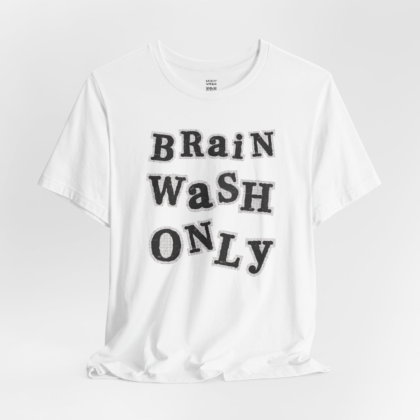 Brain Wash Only Ransom Tee (White)