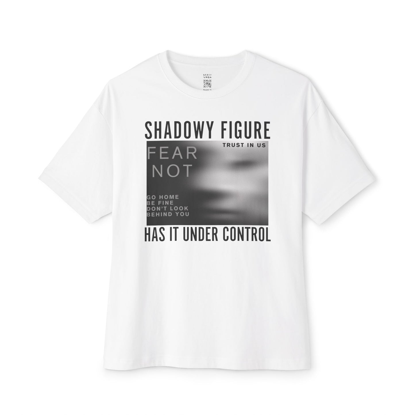Shadowy Figure Oversized Tee