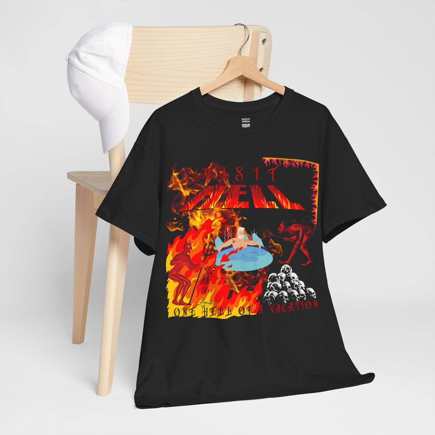 Visit Hell T-Shirt (commissioned by the Purgatory Tourism Bureau)