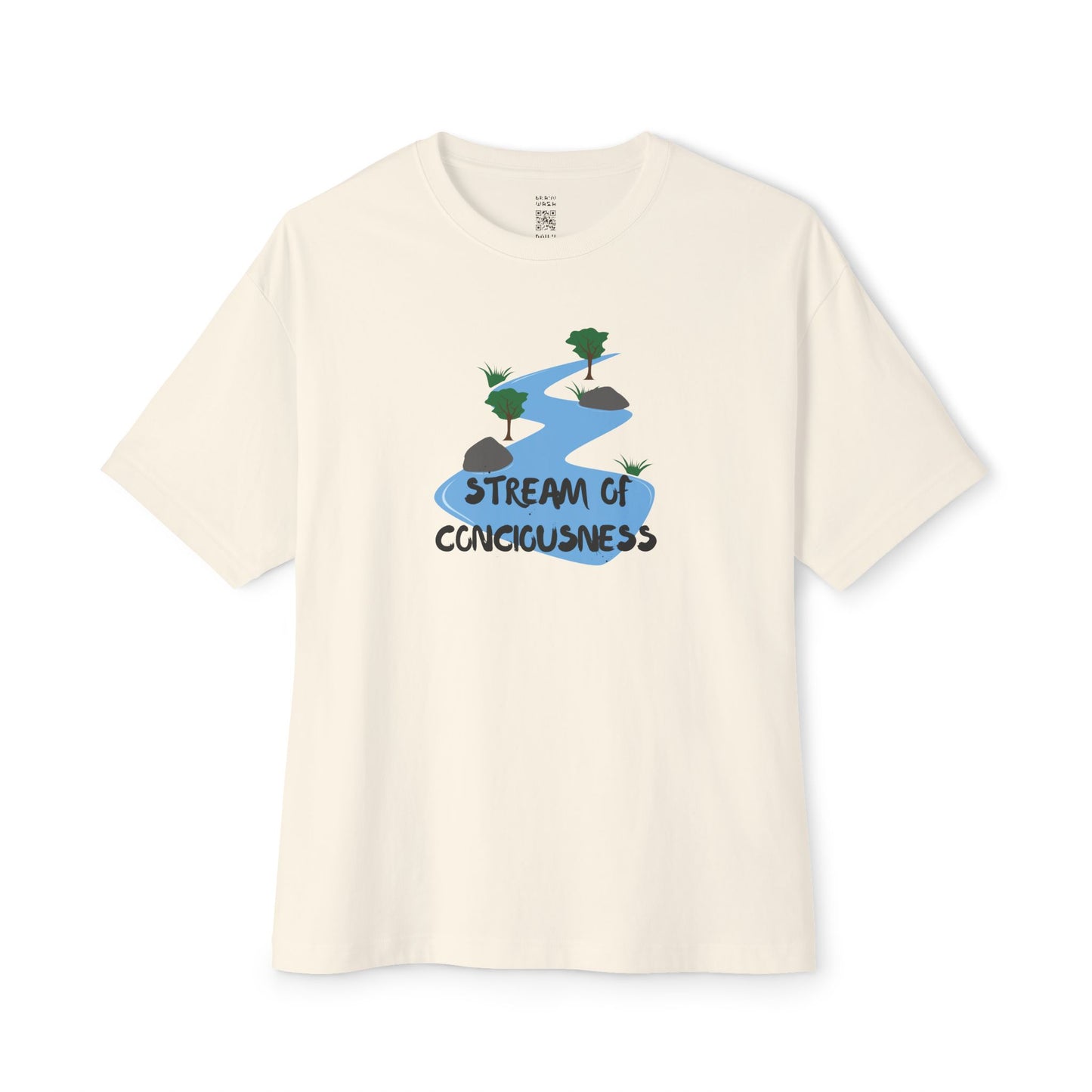Stream Of Consciousness Oversized Tee