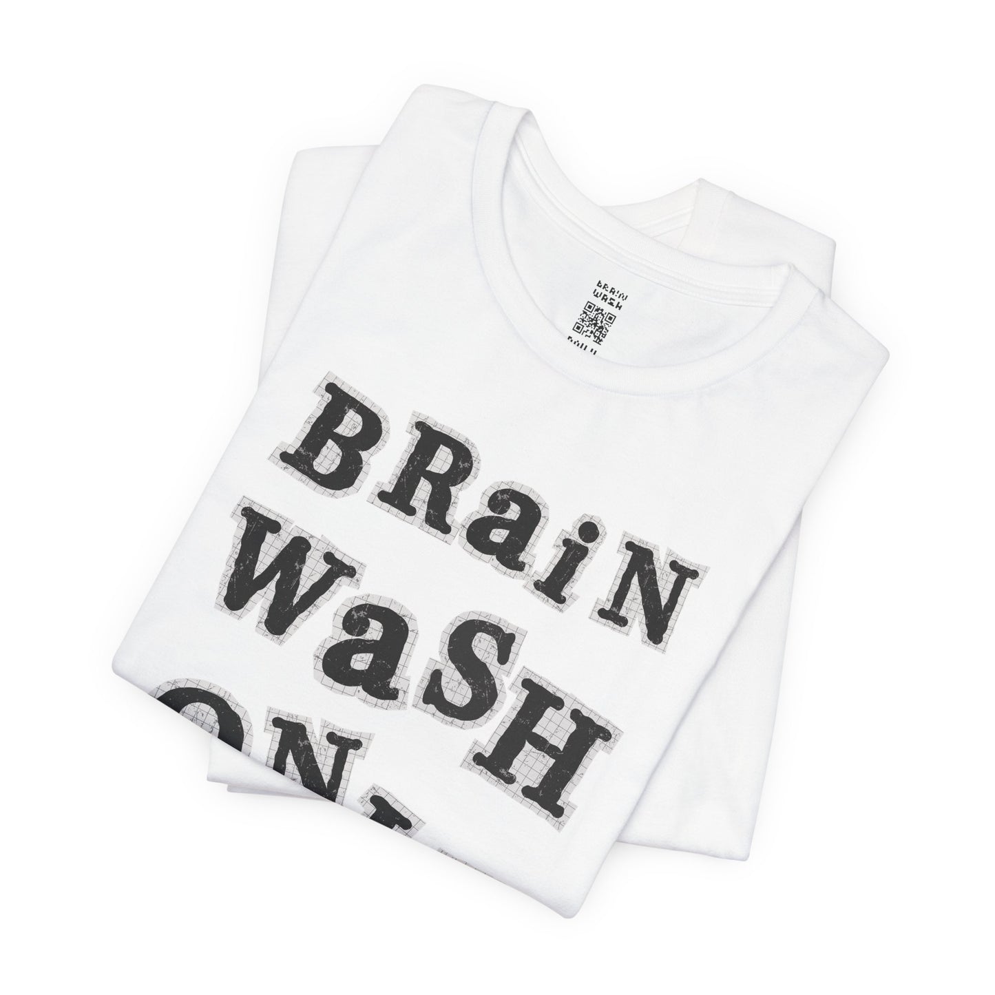 Brain Wash Only Ransom Tee (White)