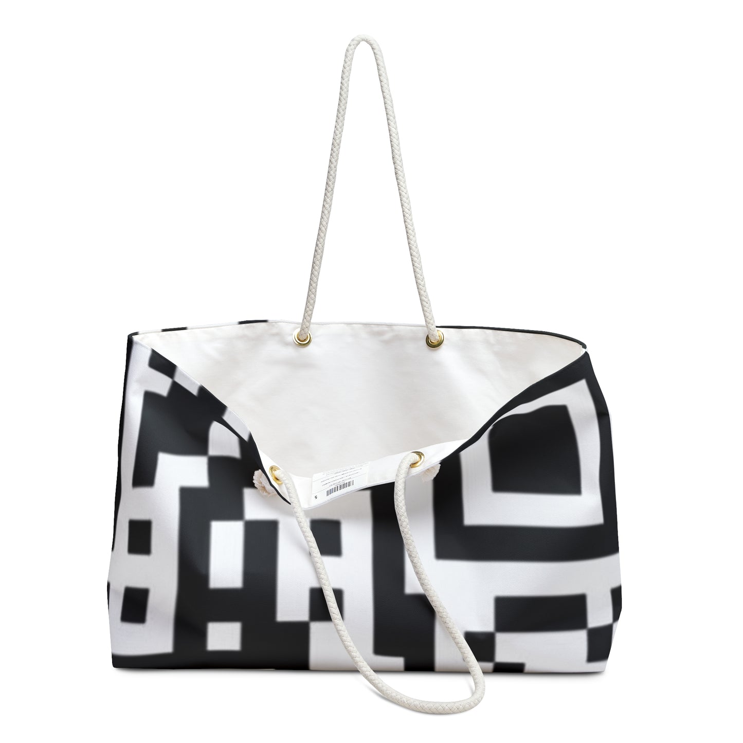 QR Print Weekender Bag