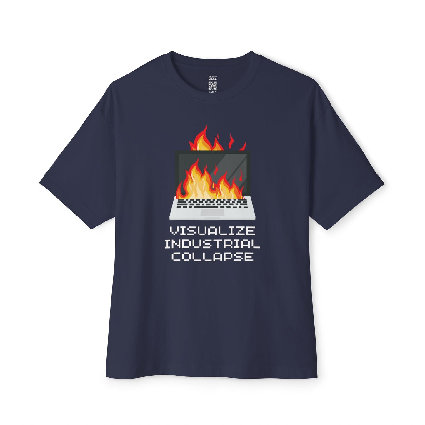 Visualize Industrial Collapse Oversized Tee