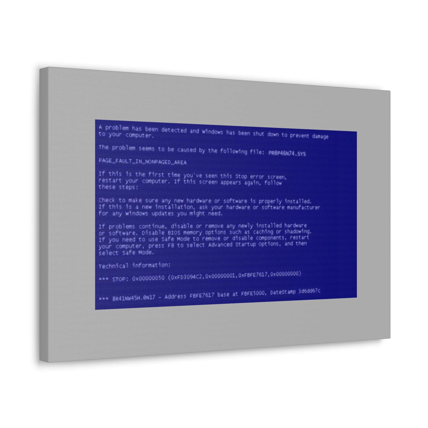 BSoD Computer Wall Art