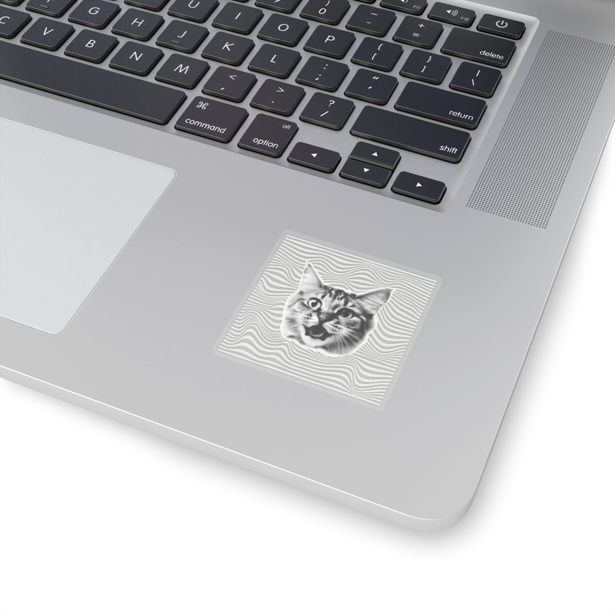 Trippy Cat Sticker