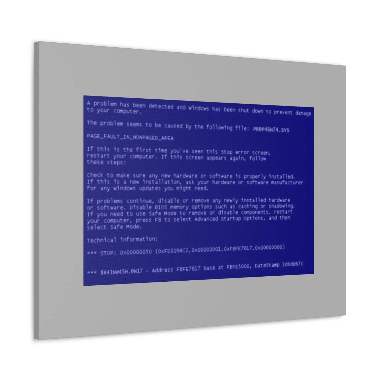 BSoD Computer Wall Art