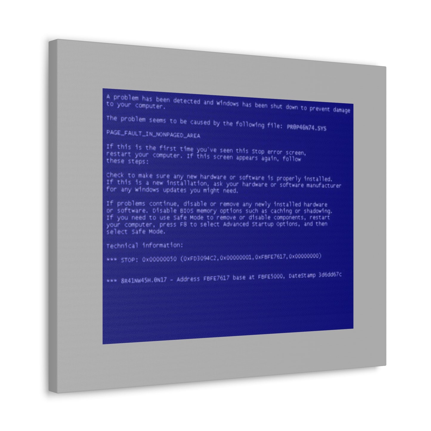 BSoD Computer Wall Art