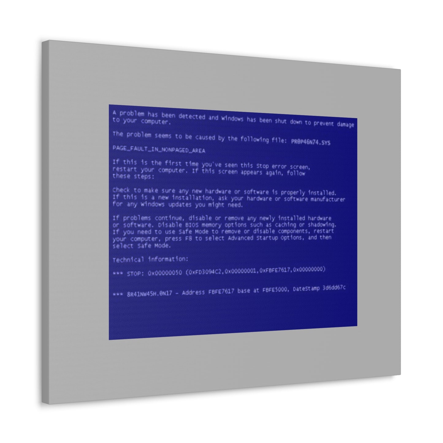 BSoD Computer Wall Art