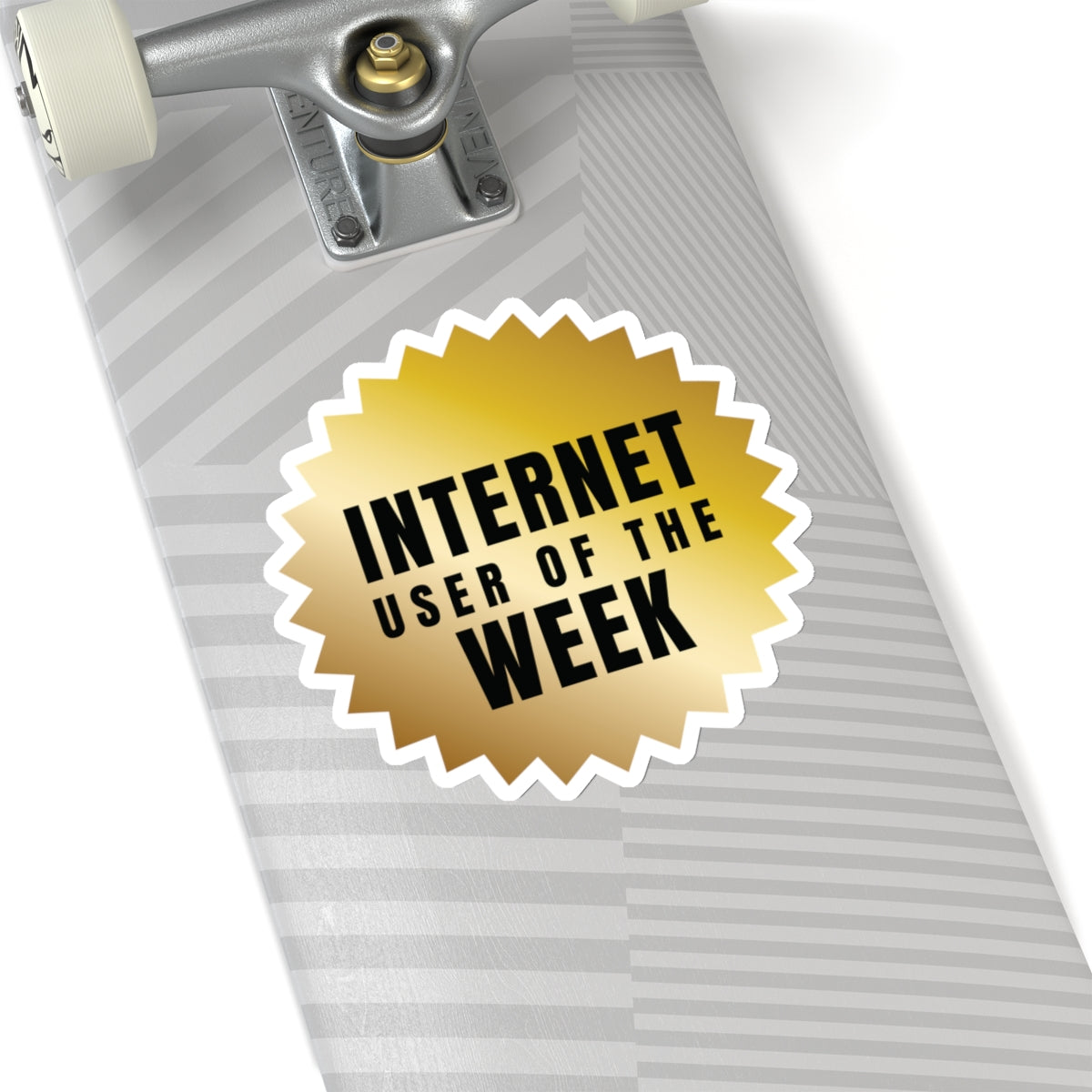 Internet User Of The Week Sticker