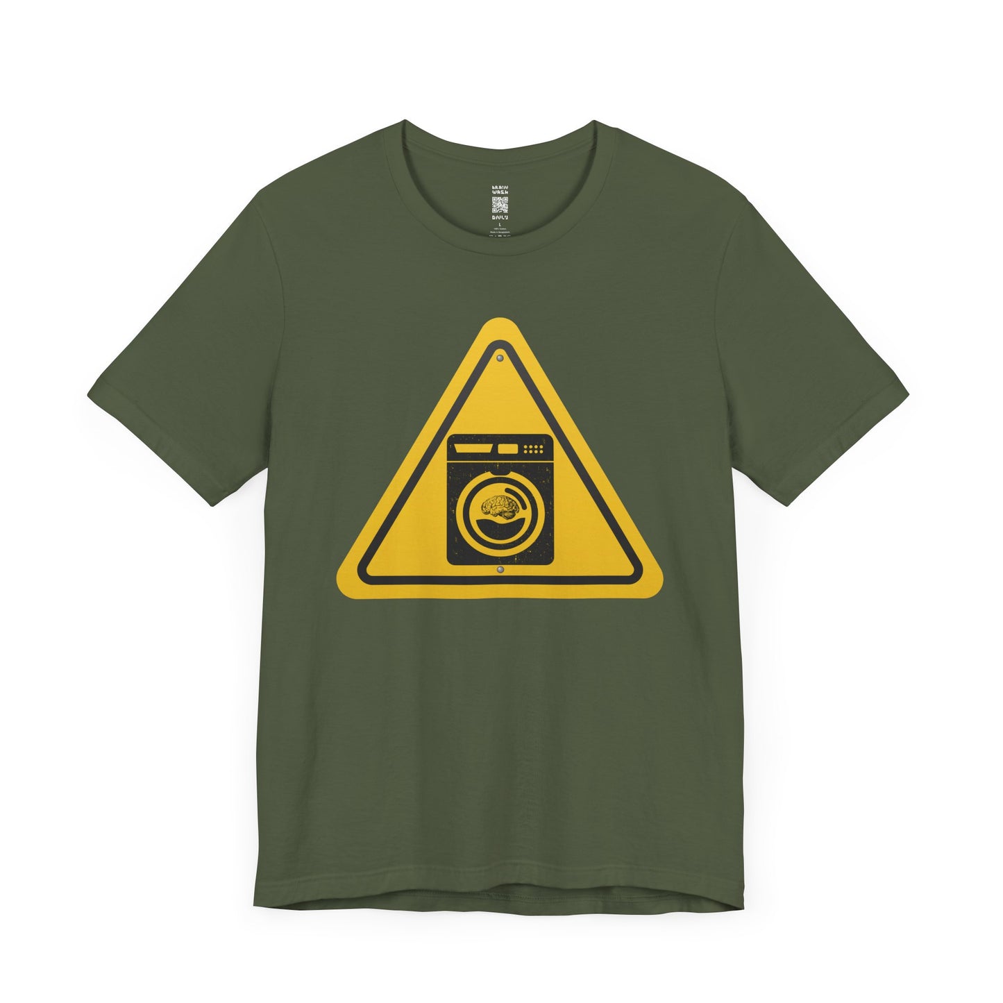 Caution: Brain Washer Machine Tee