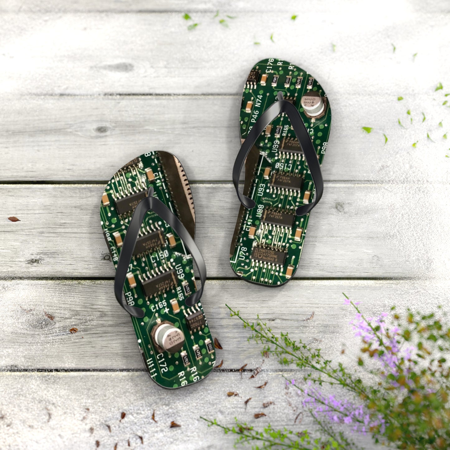Cyber Circuit Flip Flops