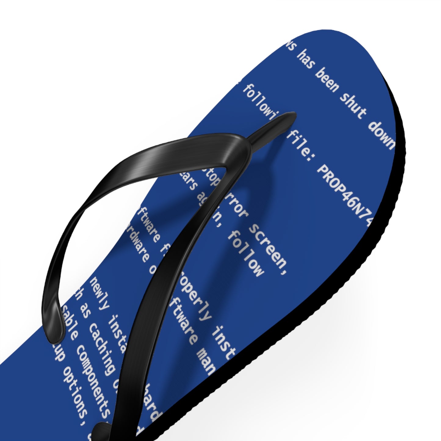 BSoD (Blue Screen of Death) Flip Flops