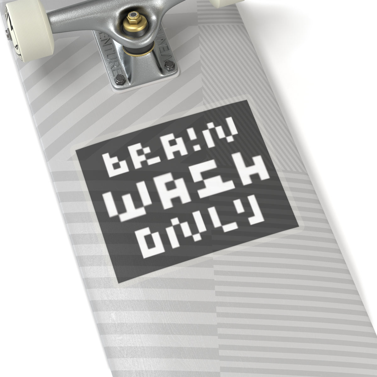 Brain Wash Only Sticker