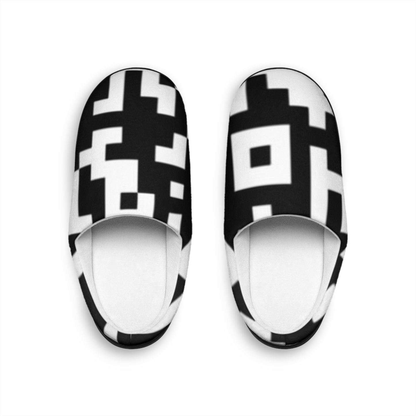 Men’s QR Print Slippers