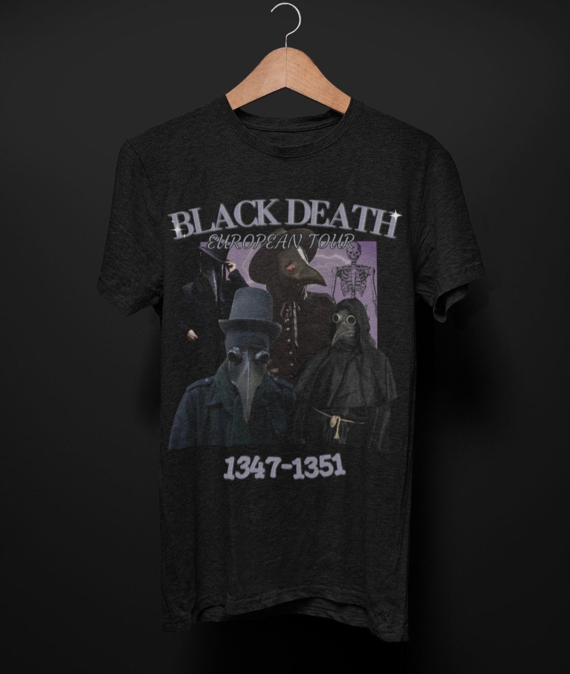 Black Death European Tour T-Shirt