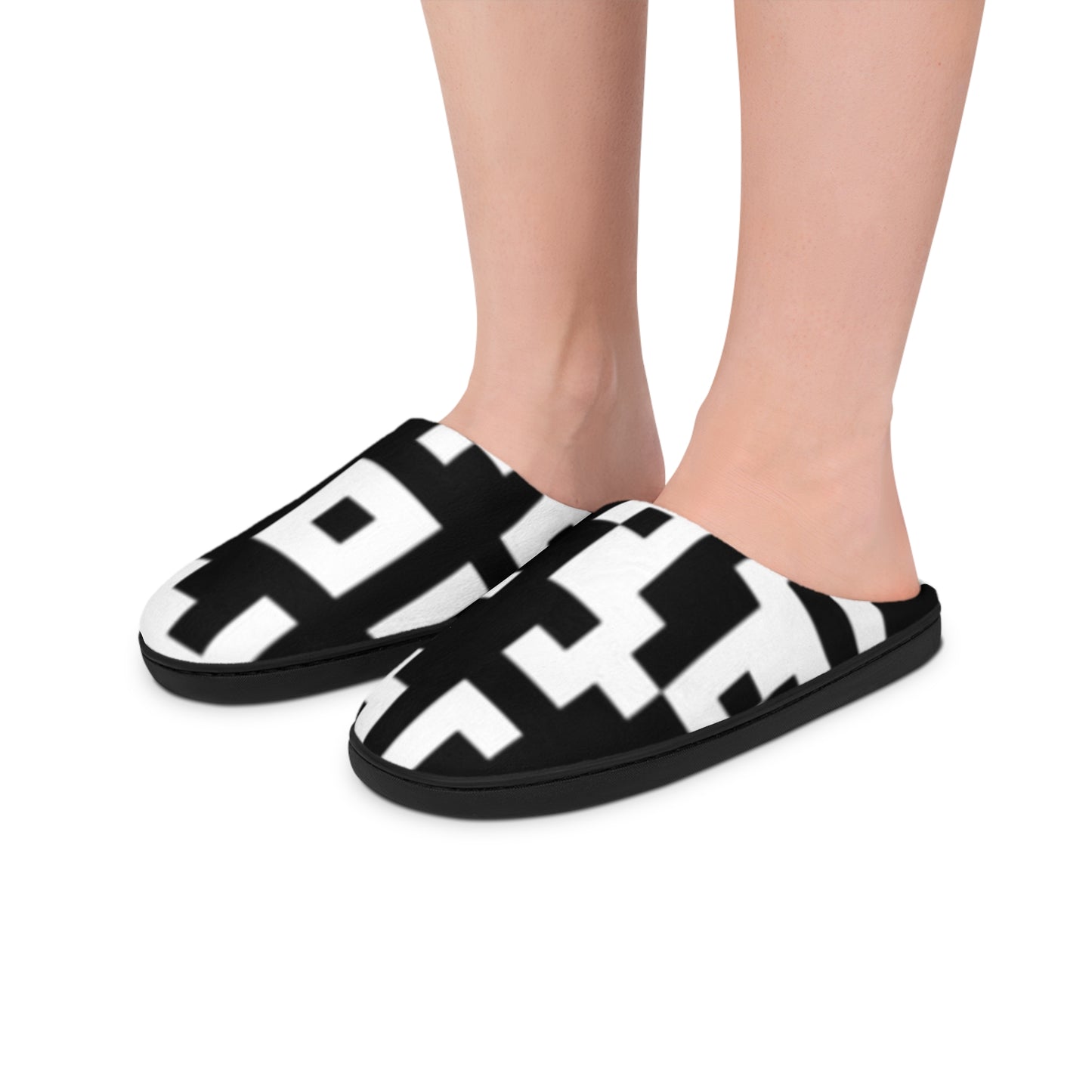 Women’s QR Print Slippers