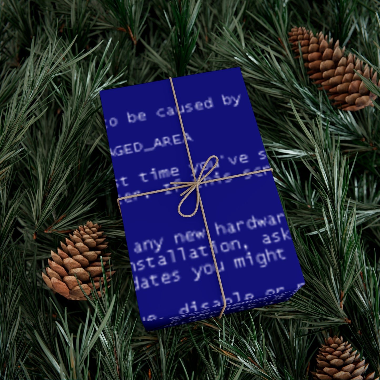 BSOD Wrapping Paper