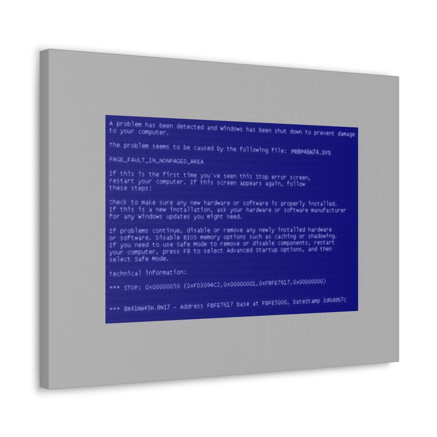 BSoD Computer Wall Art