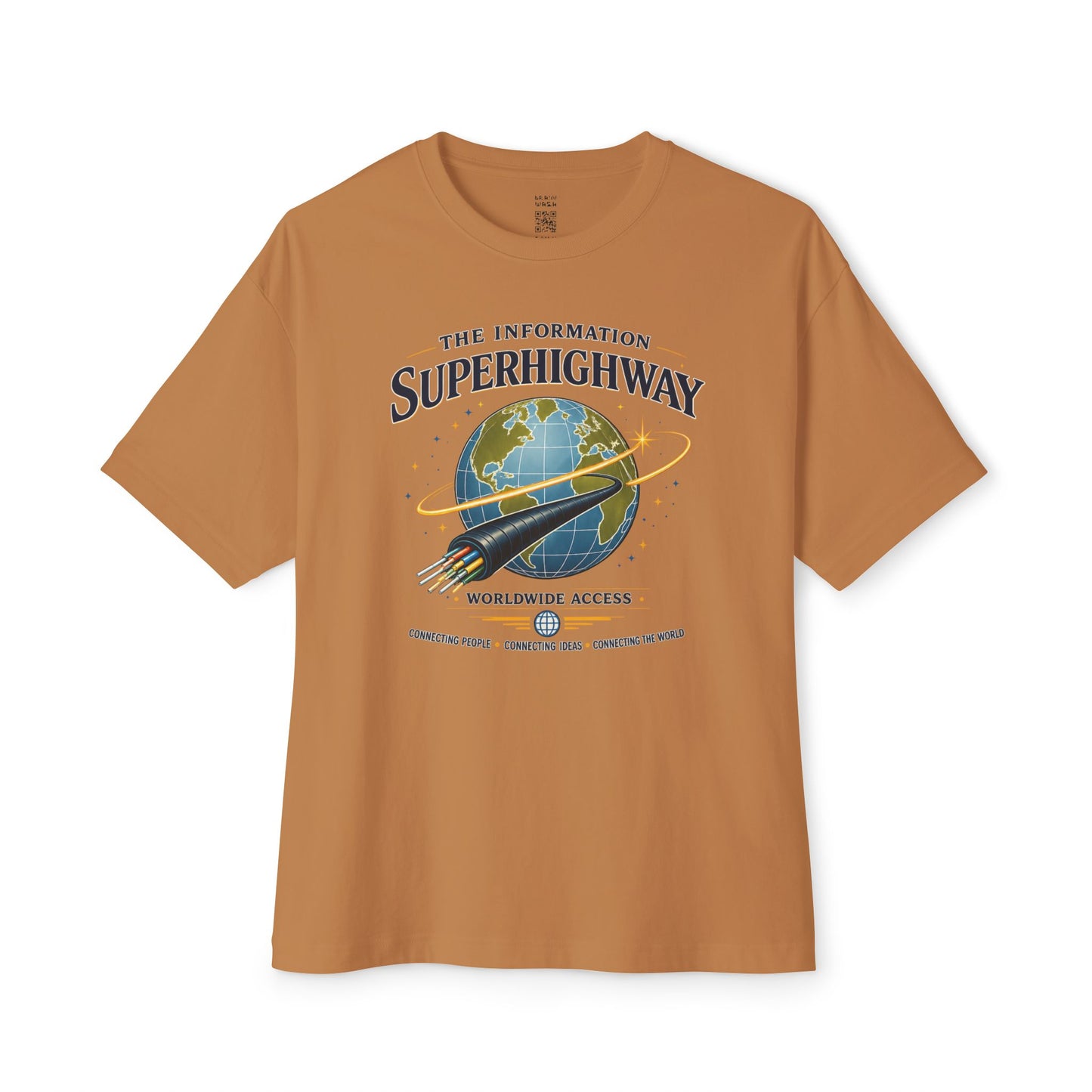 Information Superhighway Oversized Tee