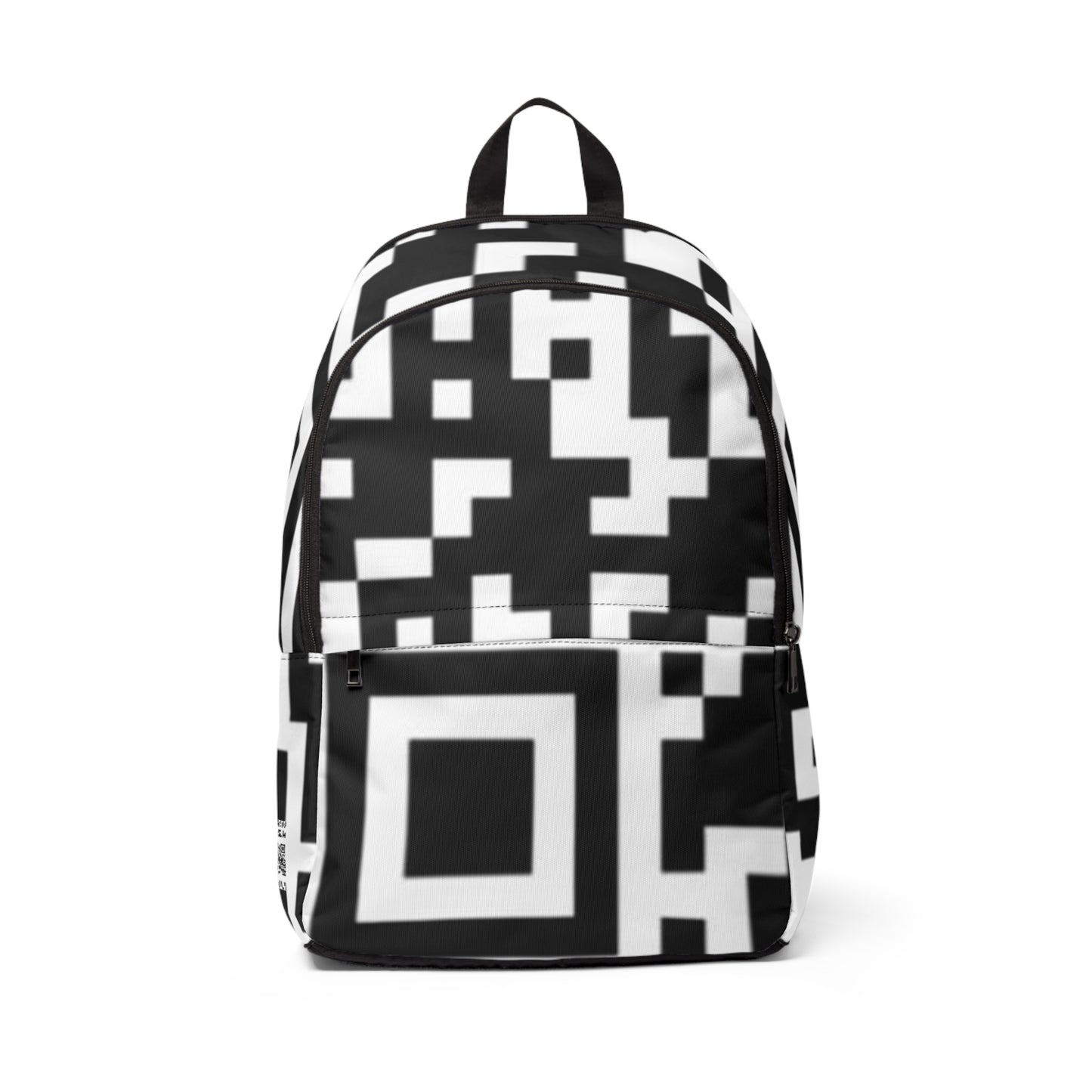 QR Code Print Backpack