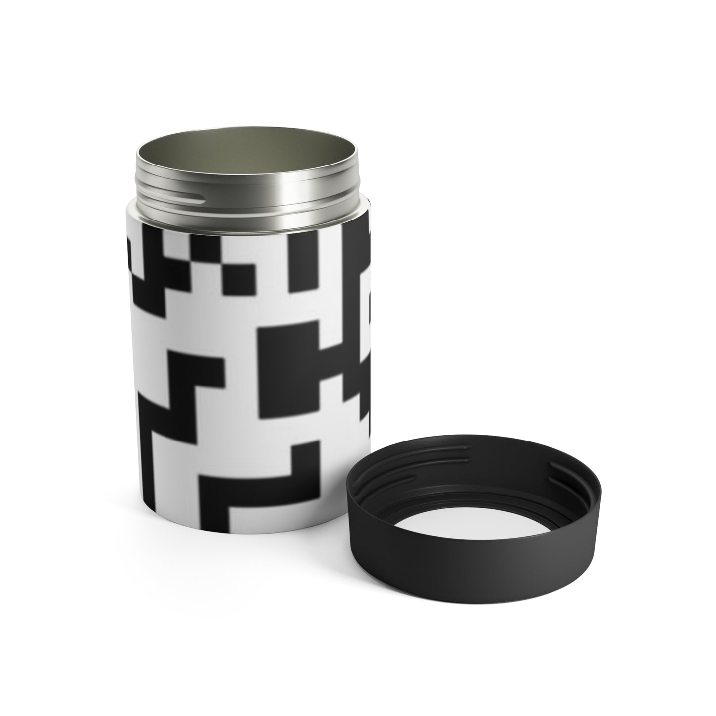 Stainless Steel QR Print Insulating Can Holder