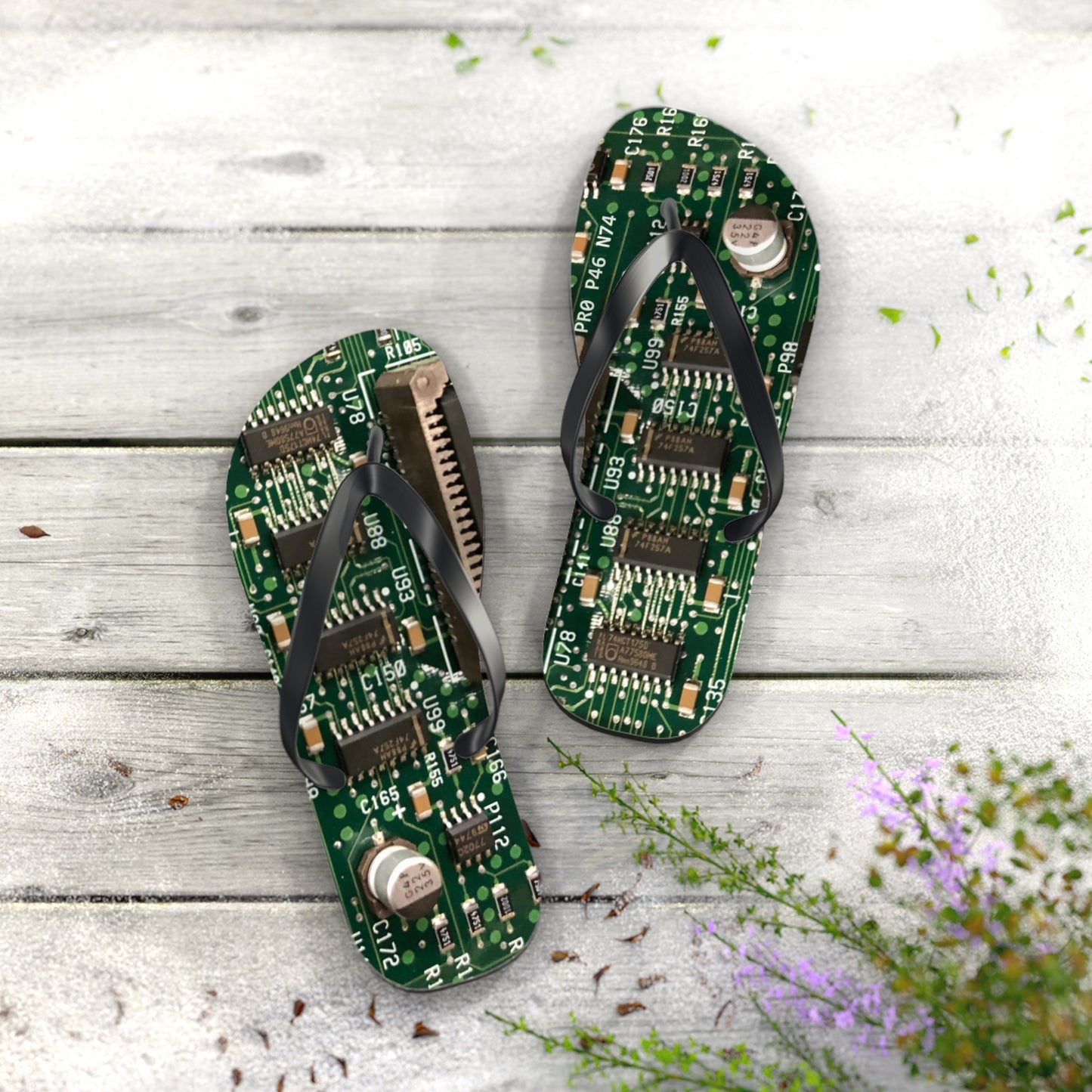 Cyber Circuit Flip Flops