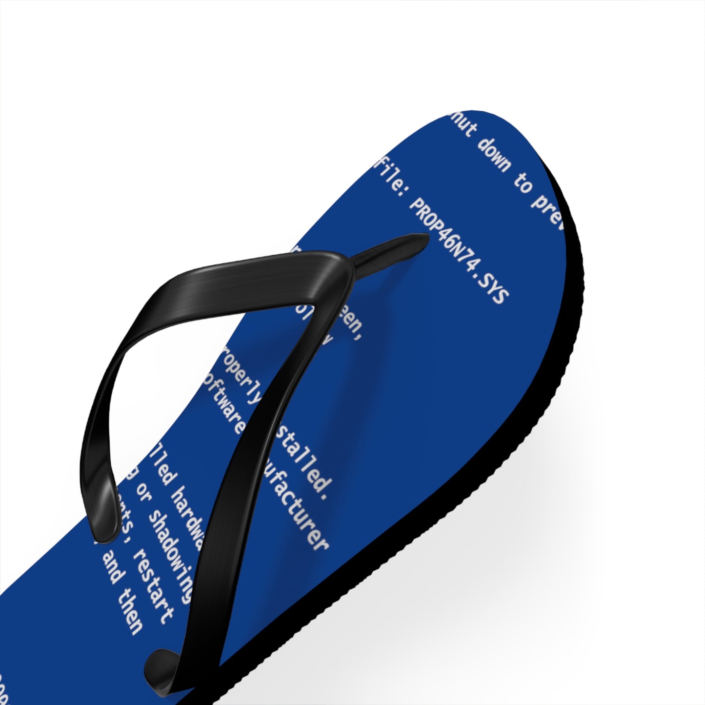 BSoD (Blue Screen of Death) Flip Flops