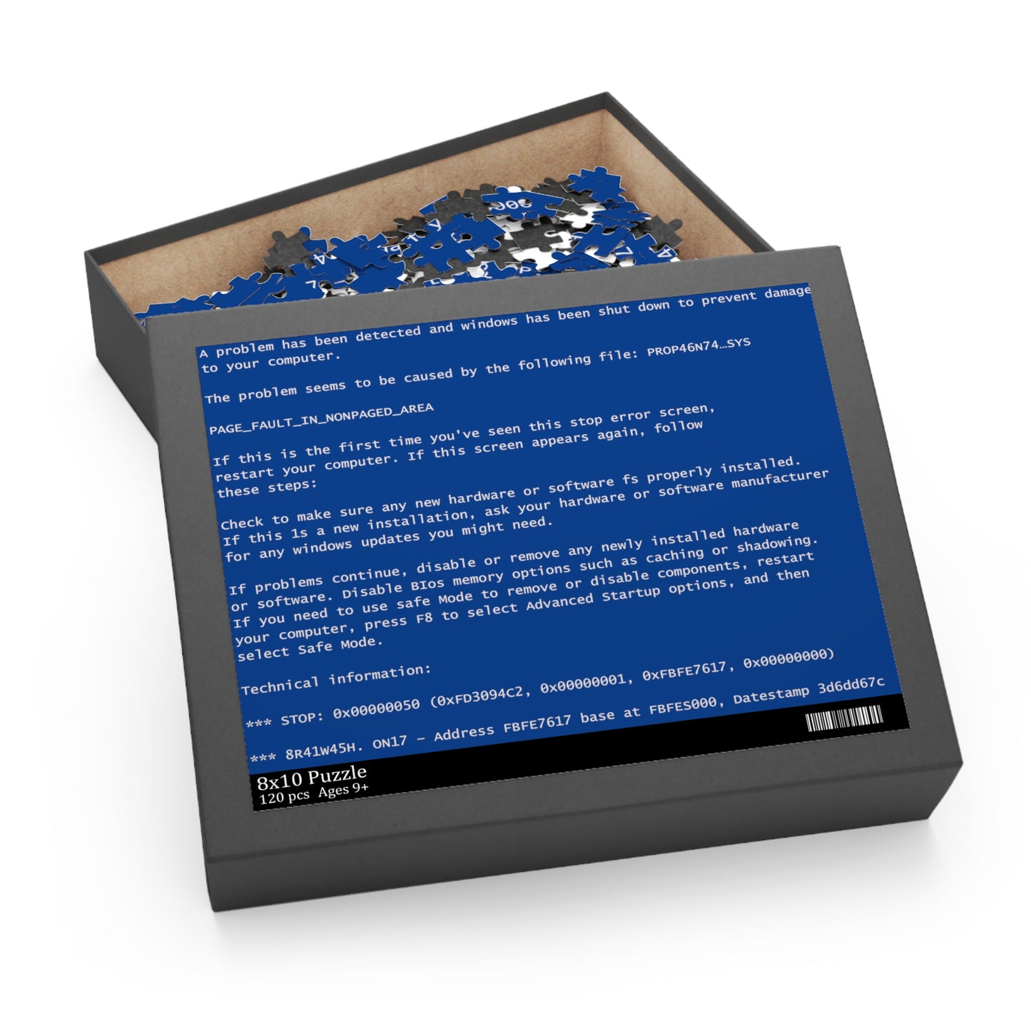 BSoD (Blue Screen of Death) Jigsaw Puzzle