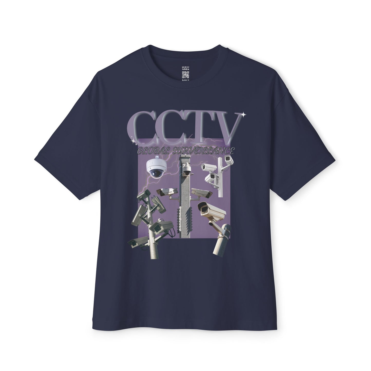 CCTV Global Surveillance Oversized Tee