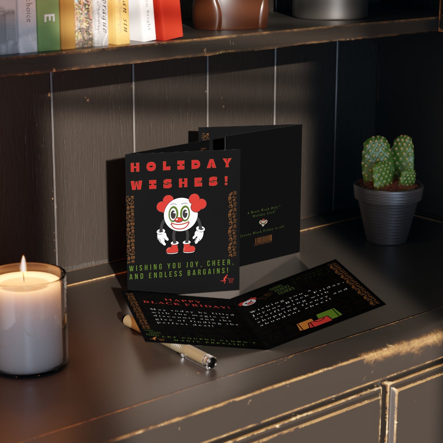 Black Friday Holiday Card