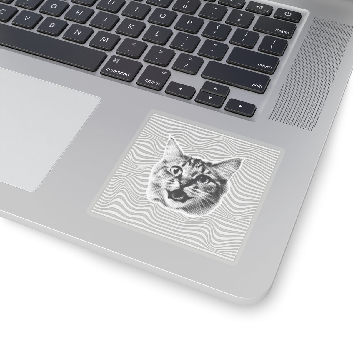 Trippy Cat Sticker