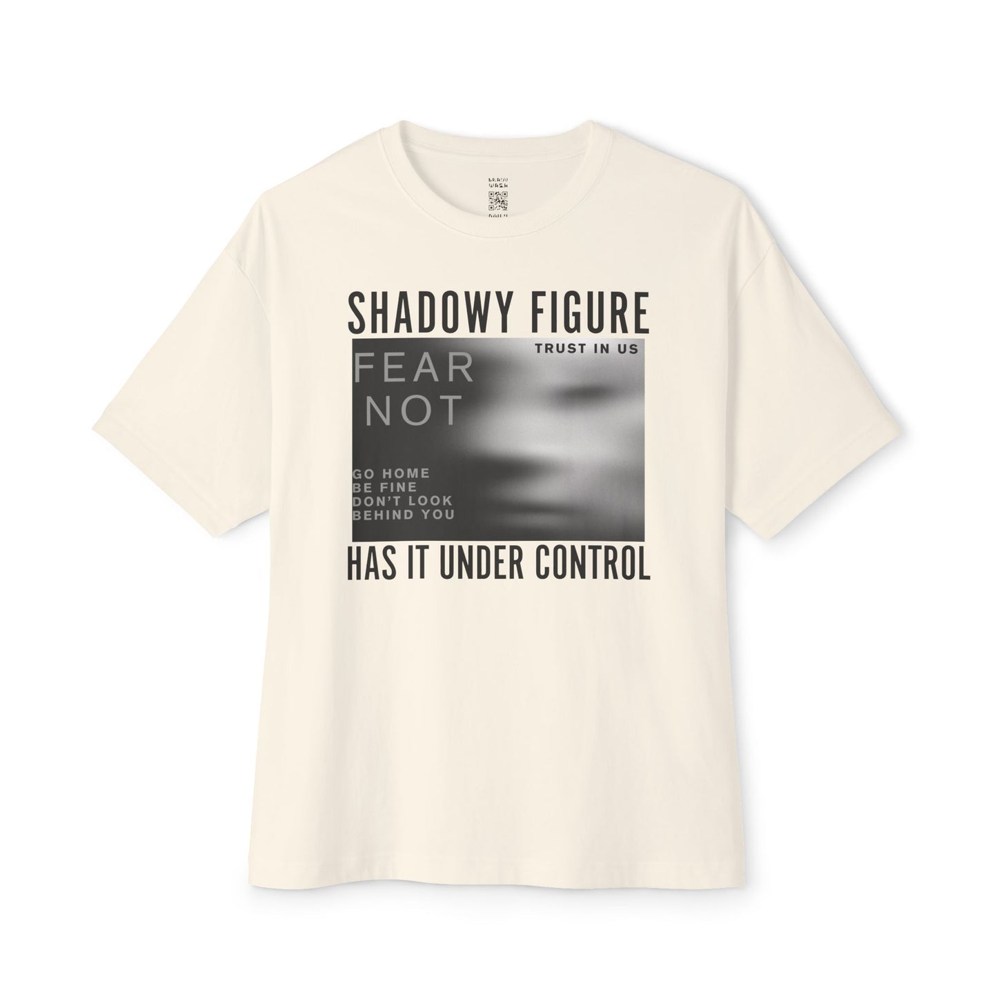 Shadowy Figure Oversized Tee