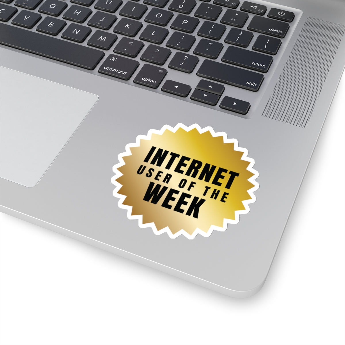 Internet User Of The Week Sticker