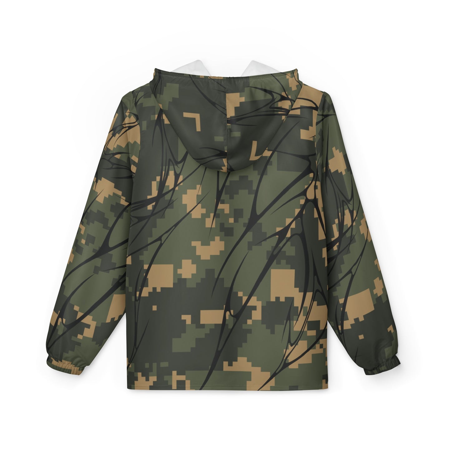 Cyber Camo Windbreaker Jacket