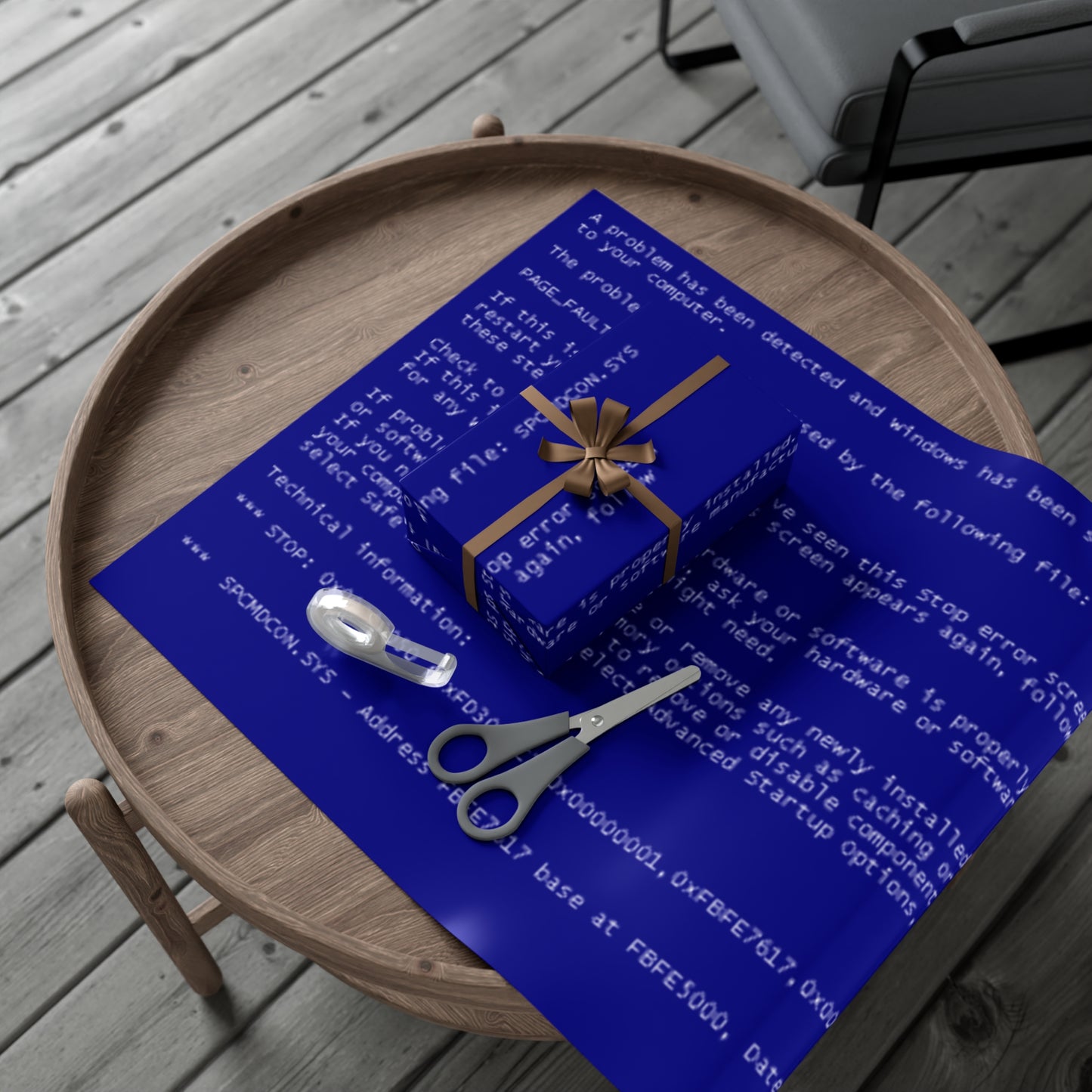 BSOD Wrapping Paper