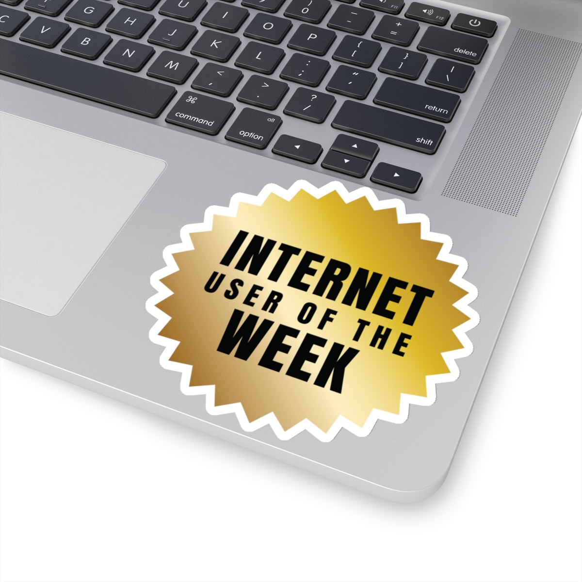 Internet User Of The Week Sticker