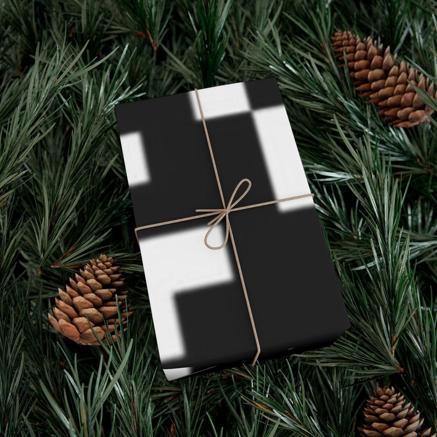 QR Print Wrapping Paper