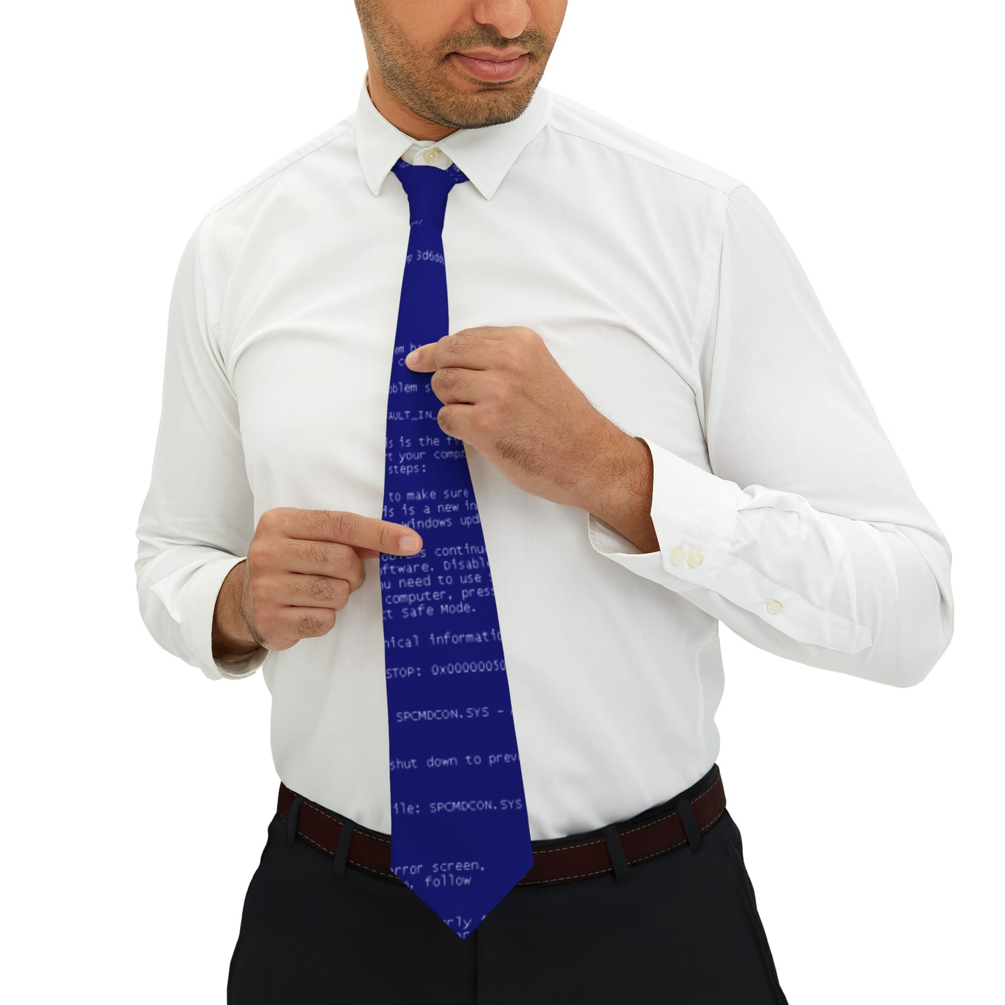 BSoD (Blue Screen of Death) Necktie