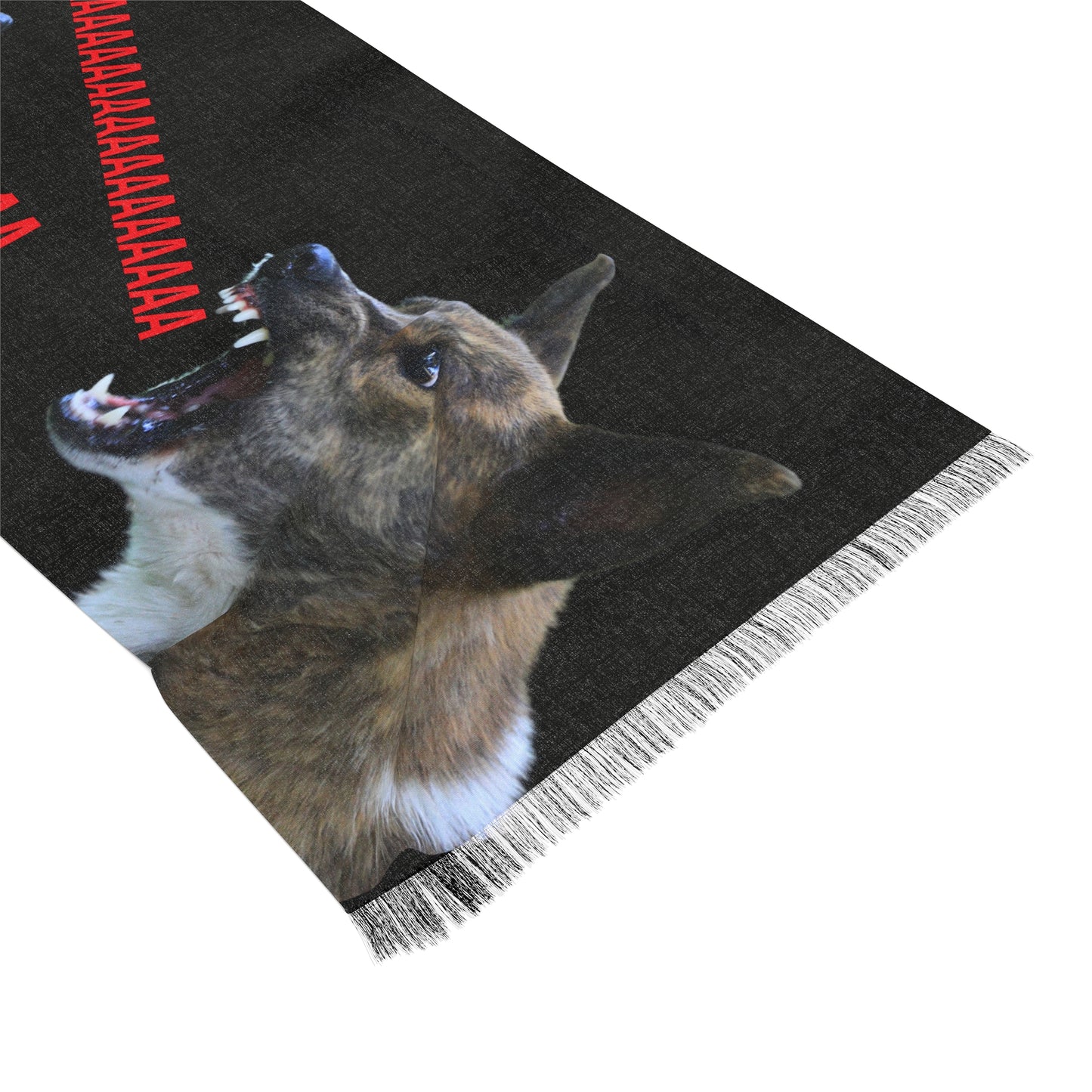 Yelling Dog Pashmina (Black)
