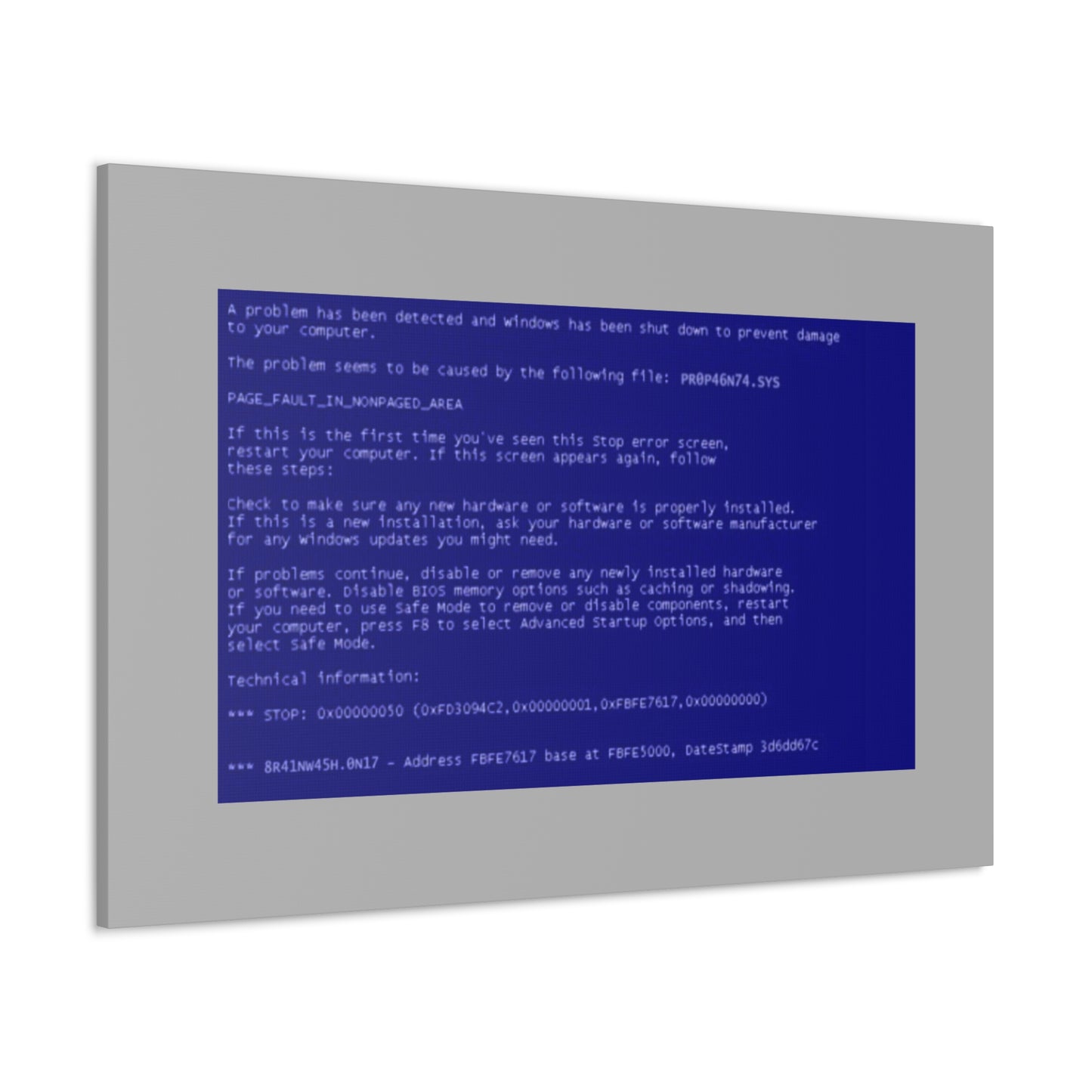 BSoD Computer Wall Art