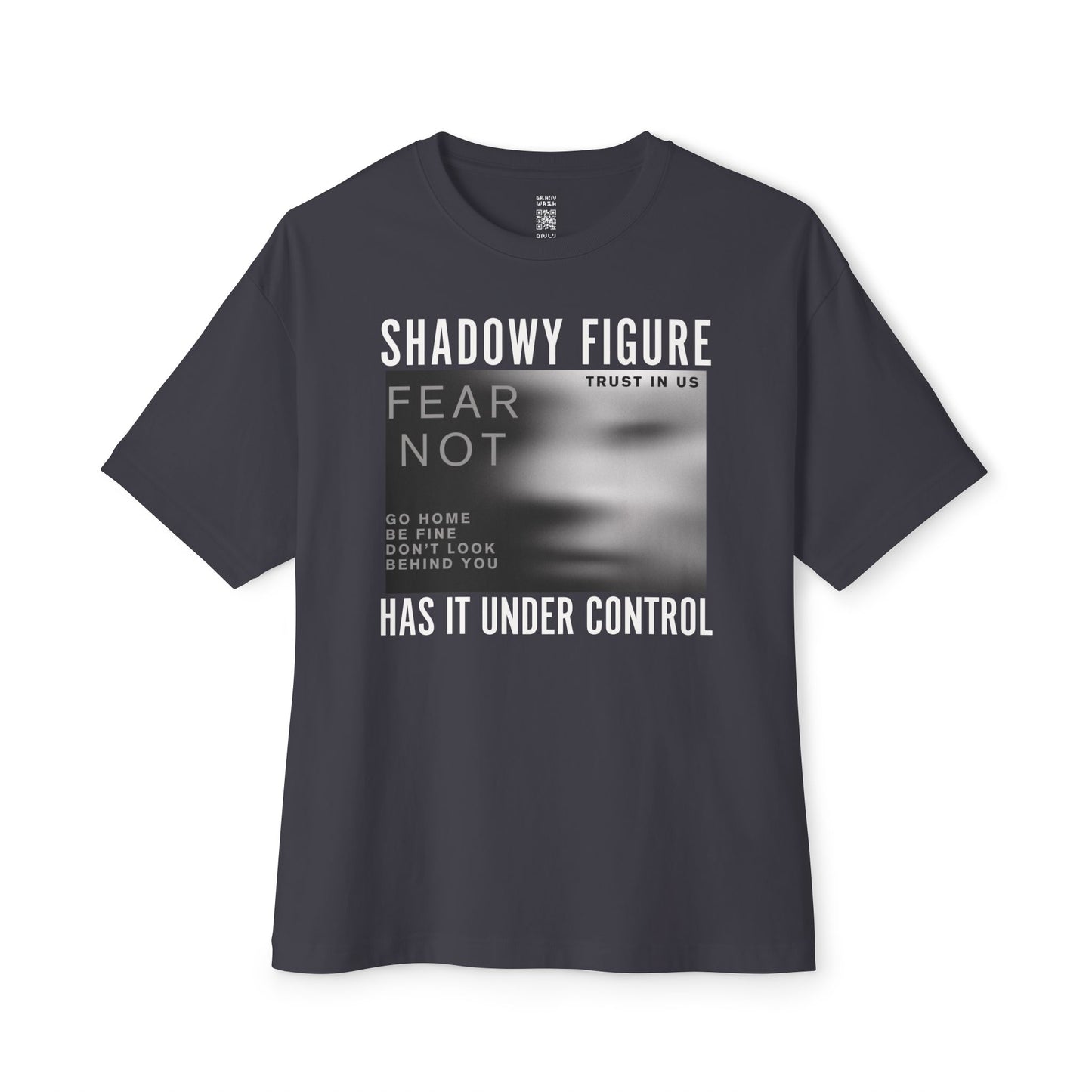 Shadowy Figure Oversized Tee