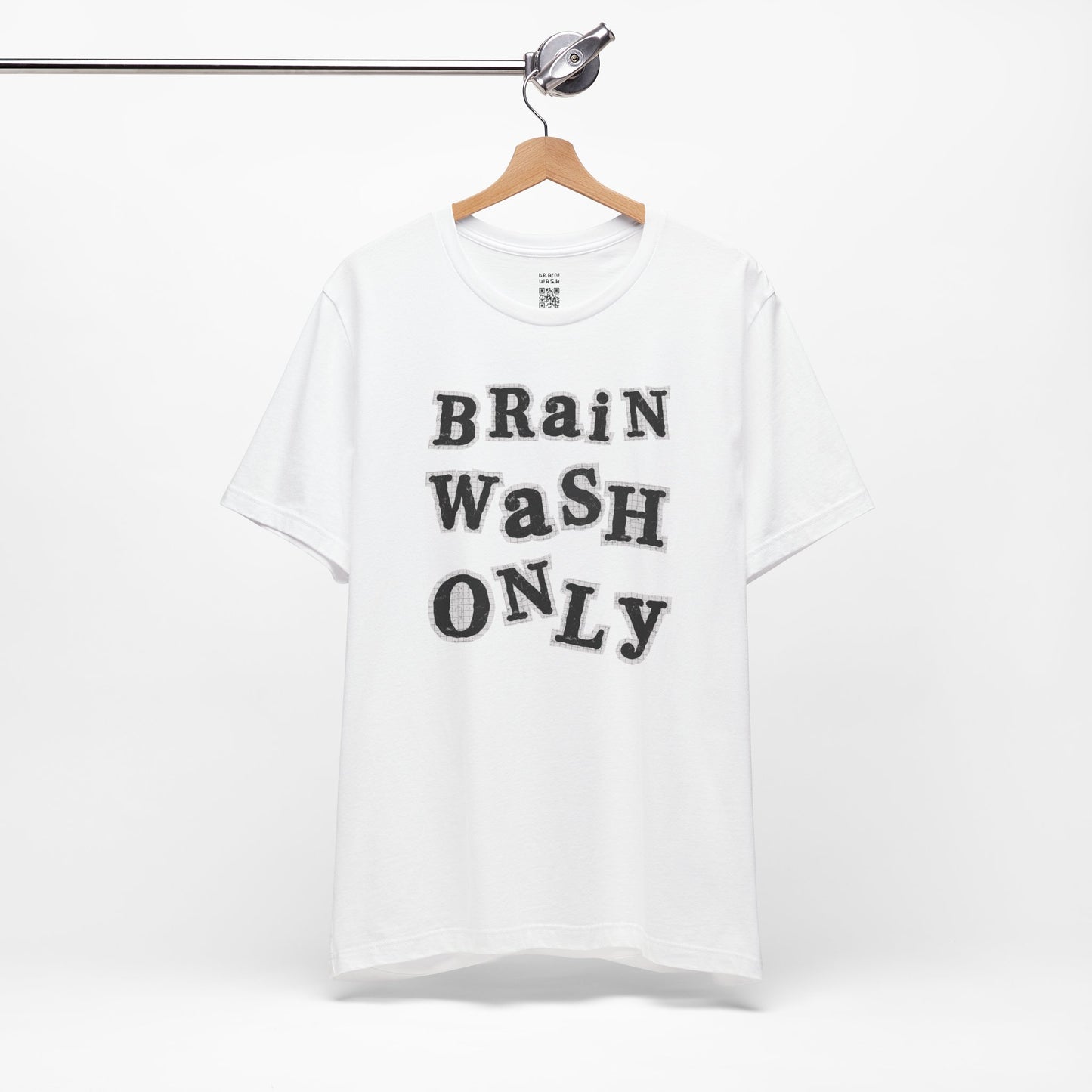 Brain Wash Only Ransom Tee (White)