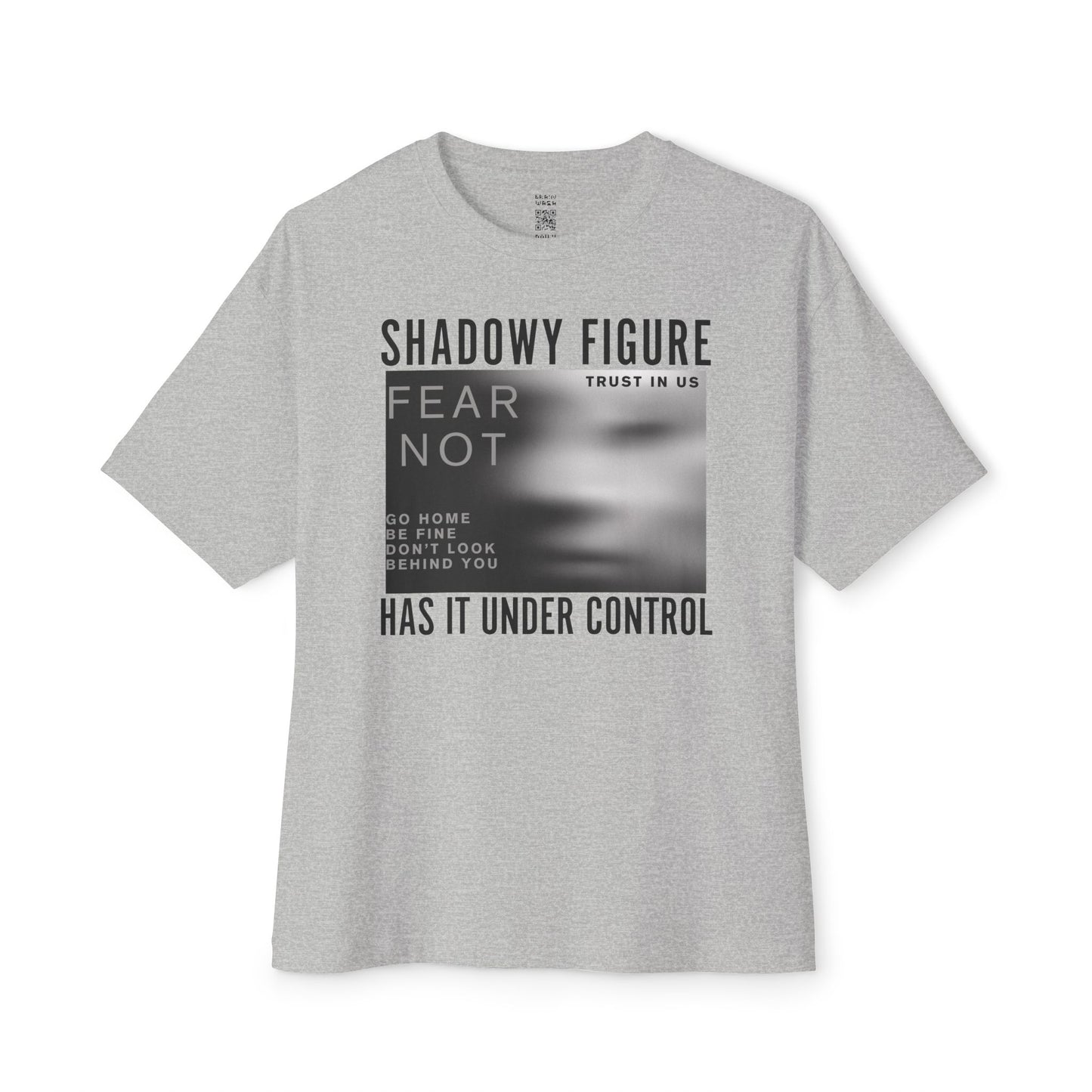 Shadowy Figure Oversized Tee
