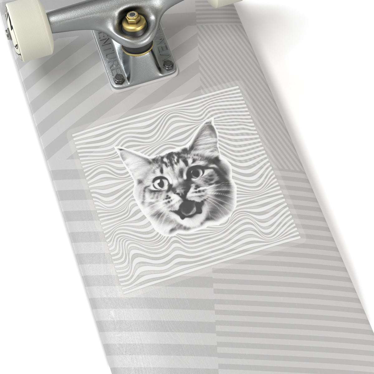 Trippy Cat Sticker