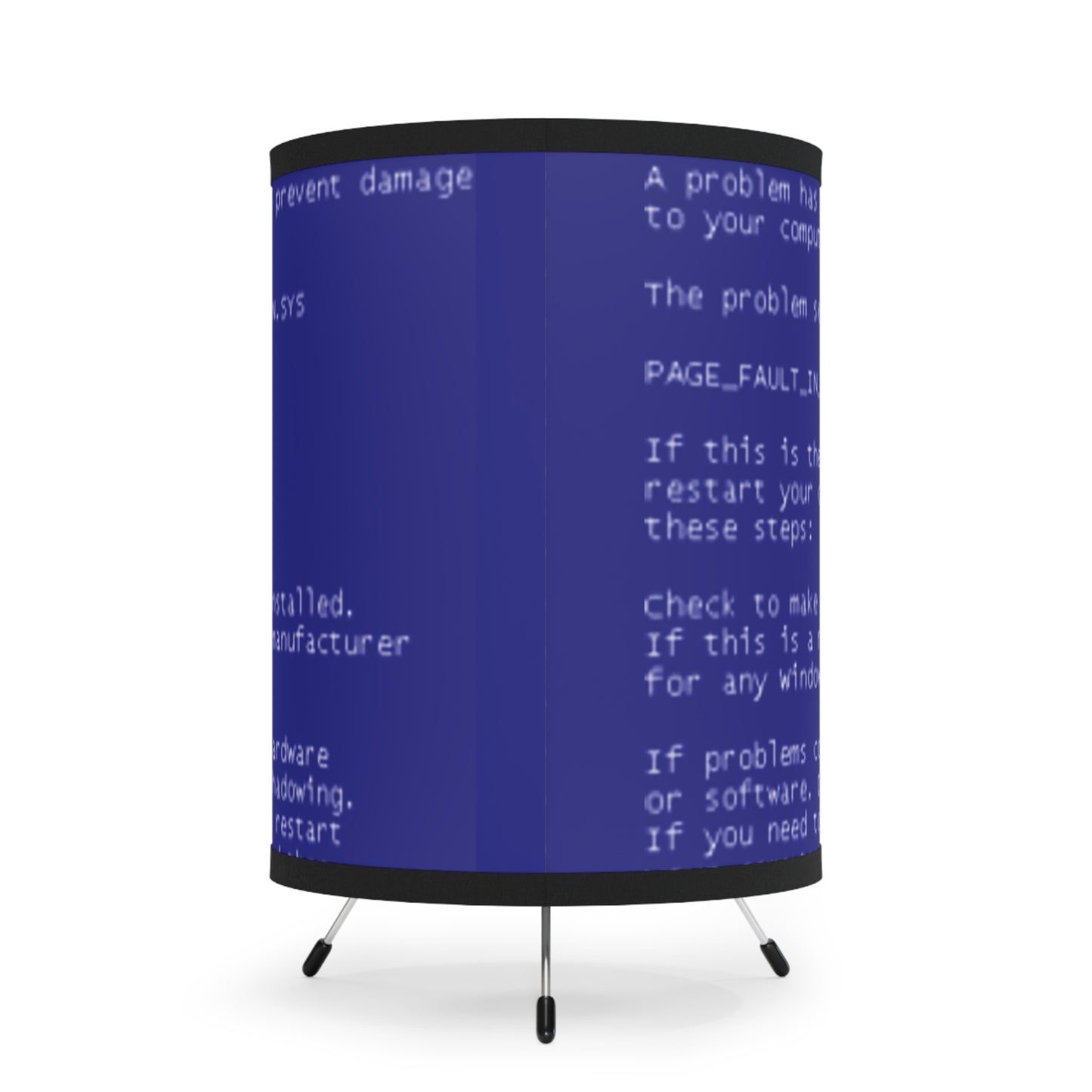 BSoD (Blue Screen of Death) Lamp
