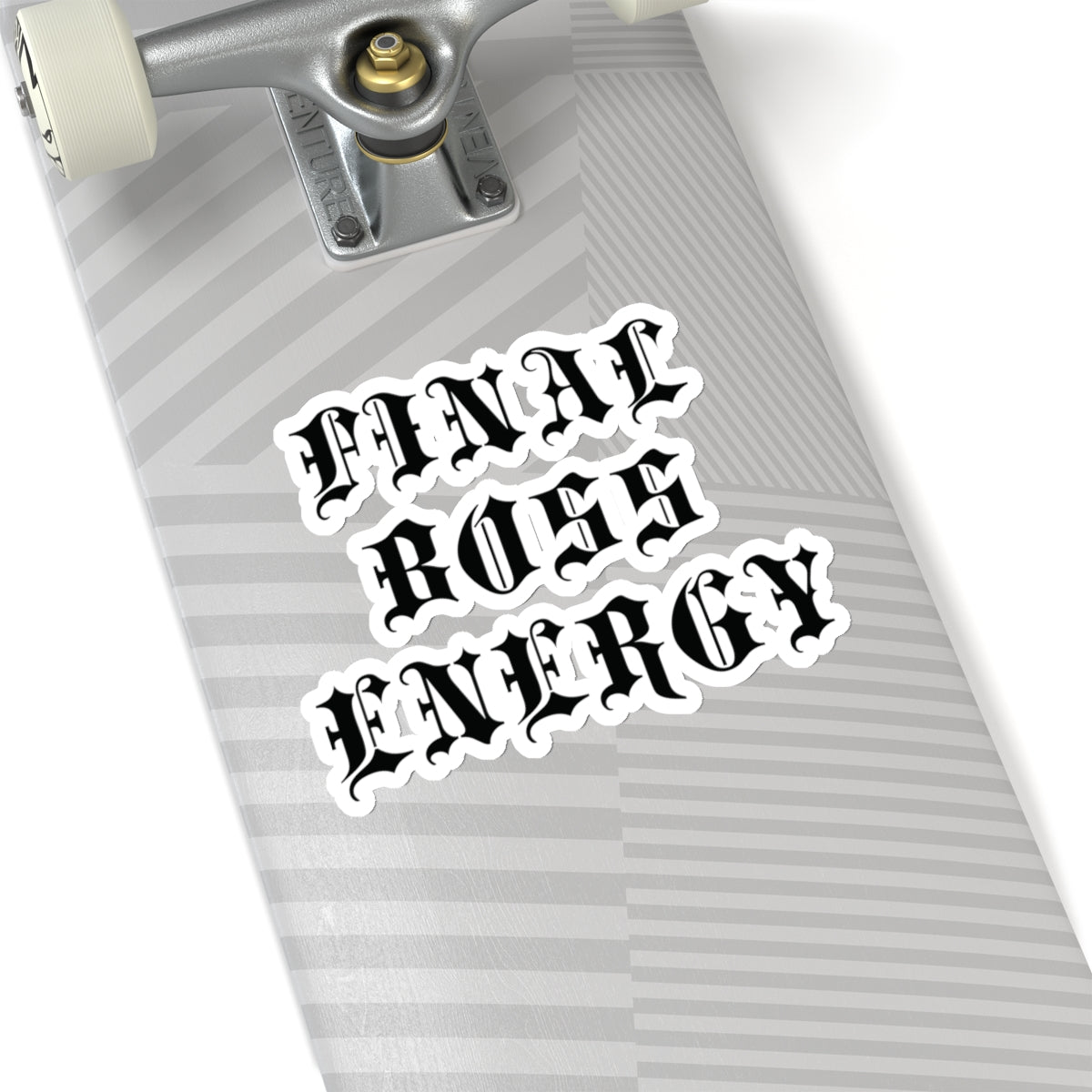 Final Boss Energy Sticker