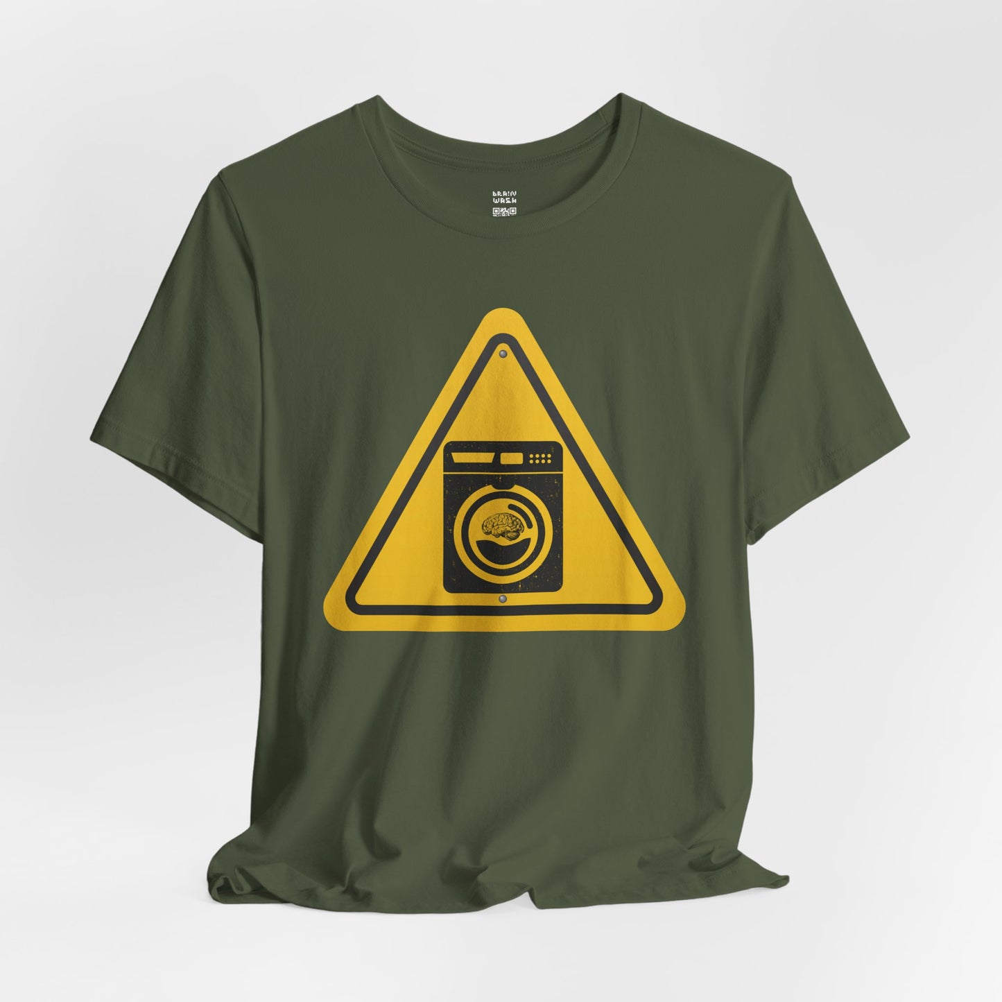 Caution: Brain Washer Machine Tee