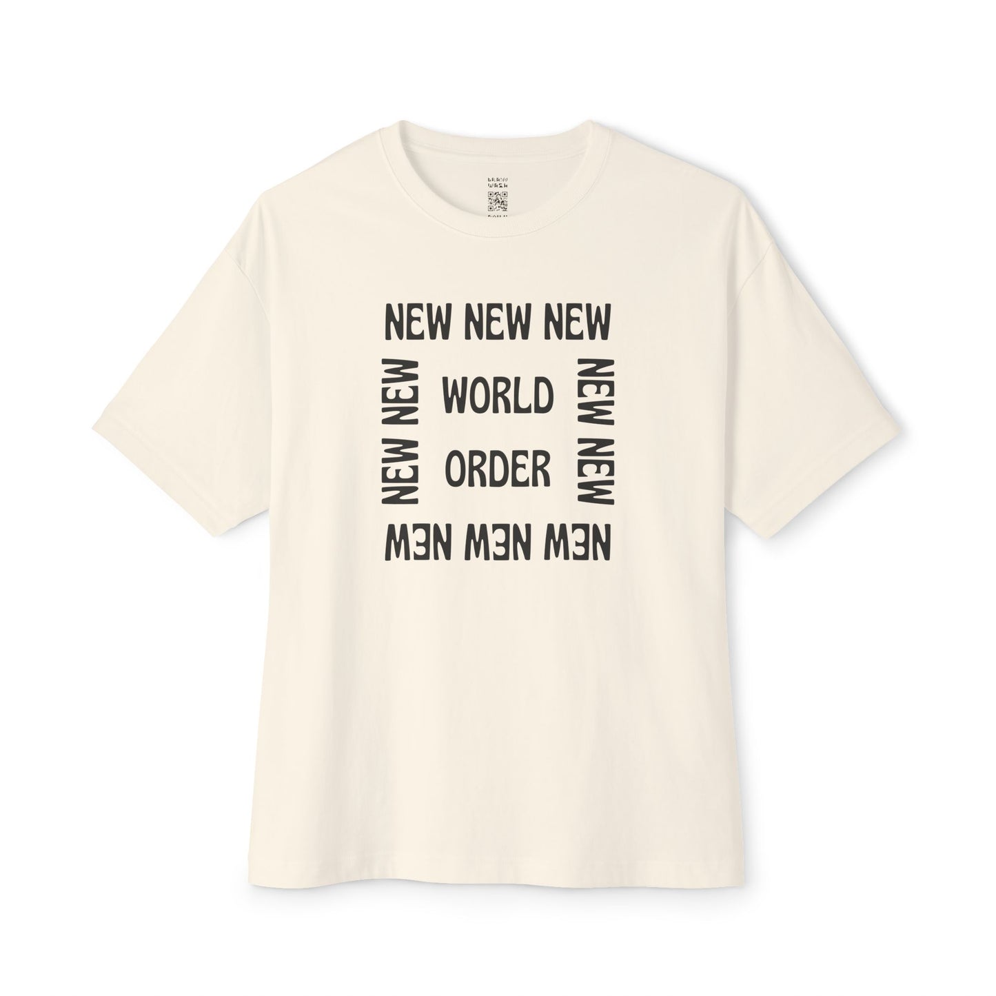 New World Order Oversized Tee