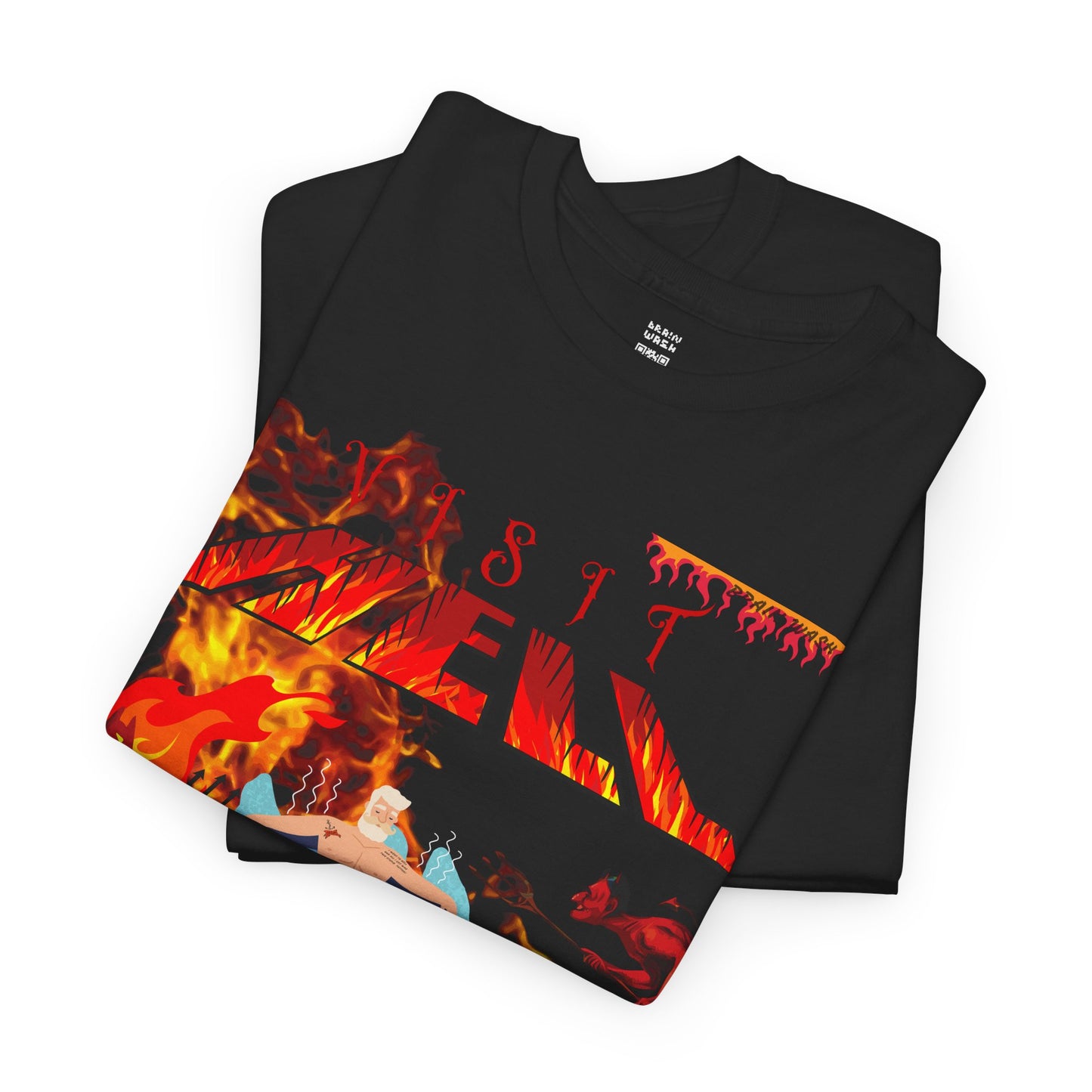 Visit Hell T-Shirt (commissioned by the Purgatory Tourism Bureau)